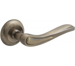 Ручка на круглой розетке Bravo A-464 AB Бронза (алюм.)