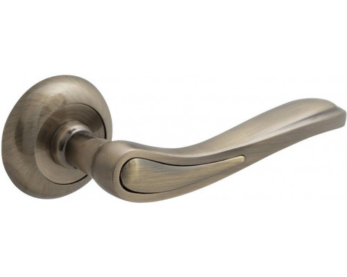 Ручка на круглой розетке Bravo A-464 AB Бронза (алюм.)