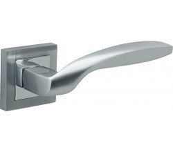 Ручка на квадратной розетке Bravo A-209 SC МатХром (алюм.)