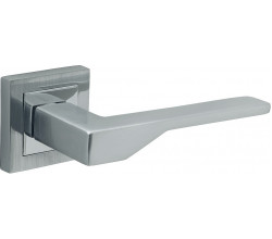 Ручка на квадратной розетке Bravo A-204 SC МатХром (алюм.)