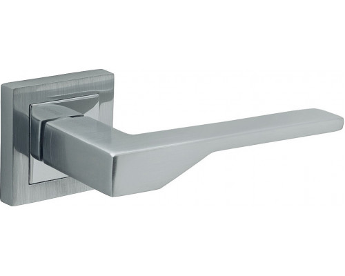 Ручка на квадратной розетке Bravo A-204 SC МатХром (алюм.)