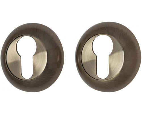 Накладка цилиндровая на круглой розетке Bravo A/Z-4CL AB Бронза