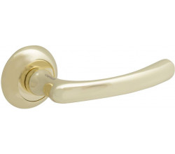 Ручка на круглой розетке Bravo Z-469 G Золото (ЦАМ)