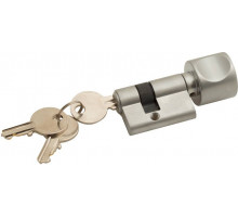 Цилиндр ключ/фиксатор Bravo СT BF-43-17/26 AL Алюминий (Латунь, 3 ключа)