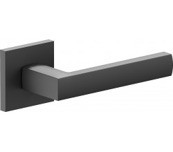 Ручка на квадратной розетке Bravo AS-300 SBlack (алюм.)