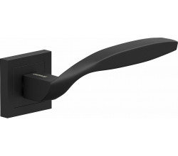 Ручка на квадратной розетке Bravo A-209 SB МатЧерный (алюм.)