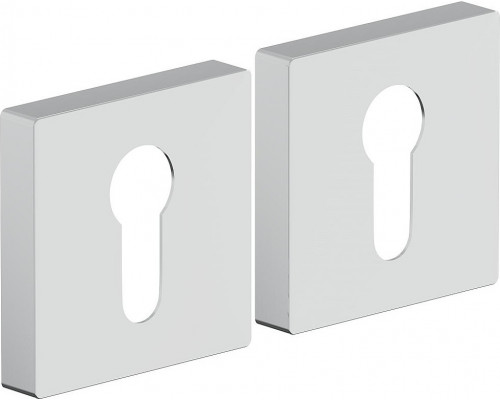 Накладка цилиндровая на квадратной розетке Bravo AS-6CL Chrome