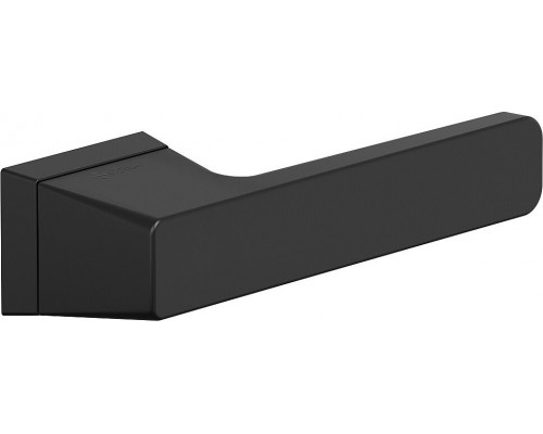 Ручка на прямоугольной розетке System Coral HA200RO15 AL6 МатЧерный