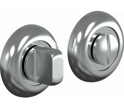 Фиксатор на круглой розетке Bravo A/Z-4WC SC МатХром (пром.)