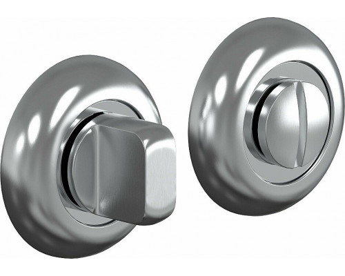 Фиксатор на круглой розетке Bravo A/Z-4WC SC МатХром (пром.)