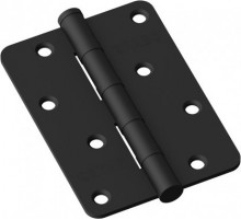 Петля врезная стальная Bravo RS-7-4BB 100*70*2,5 SB МатЧерный (универс.)