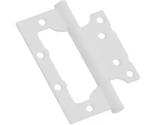 Петля без врезки стальная HFS-1-2B 100*75*2,5 SWhite