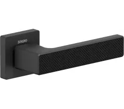 Ручка на квадратной розетке Bravo P-805 SB МатЧерный (пласт.)