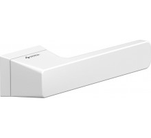 Ручка на прямоугольной розетке System Coral HA200RO15 AL315 МатБелый