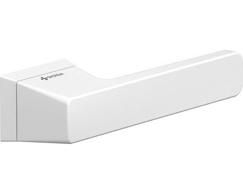 Ручка на прямоугольной розетке System Coral HA200RO15 AL315 МатБелый