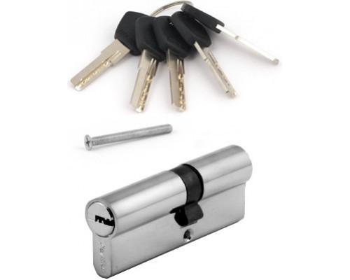 Цилиндр Ключ-ключ Avers AM-80 80*35*45 CR Хром (5 ключей)