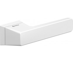 Ручка на прямоугольной розетке System Coral HA200RO15 МатБелый