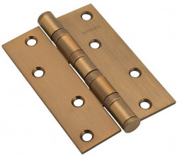 Петля врезная стальная Bravo HS-7-4BB 100*70*2,5 ABB Античная МатБронза (универс.)