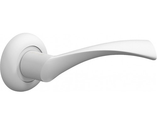 Ручка на круглой розетке Bravo A-423 W Белый (пром.)