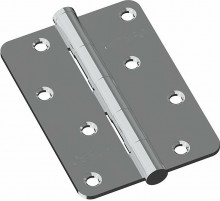 Петля врезная стальная Bravo RS-7-4BB 100*70*2,5 C Хром (универс.)