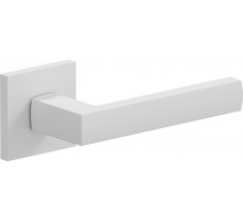 Ручка на квадратной розетке Bravo AS-300 SWhite (алюм.)