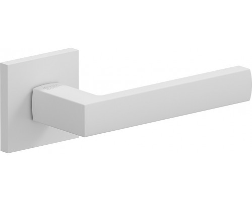 Ручка на квадратной розетке Bravo AS-300 SWhite (алюм.)