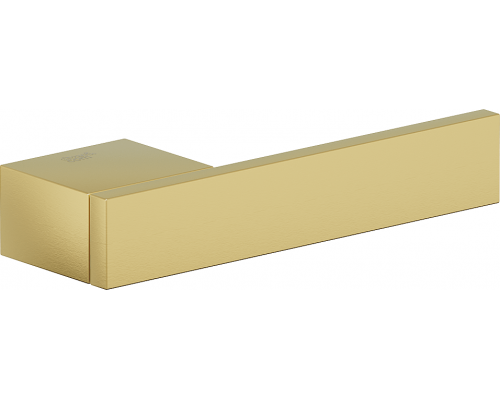 Ручка на прямоугольной розетке Bravo ZS2-390 SGold (алюм.)