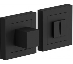 Фиксатор на квадратной розетке Bravo A/Z-2WC SB МатЧерный