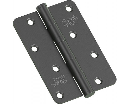 Петля врезная стальная HMS-2-4B 100*70*2,5 Uni Sblack