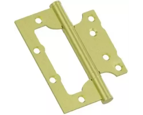 Петля без врезки стальная HFS-1-2B 100*75*2,5 Sgold