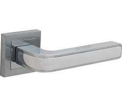 Ручка на квадратной розетке Bravo A-211 SC/C МатХром/Хром (алюм.)