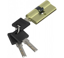 Цилиндр ключ/ключ Bravo AРK-60-30/30 SG МатЗолото (алюм., 3 ключа)