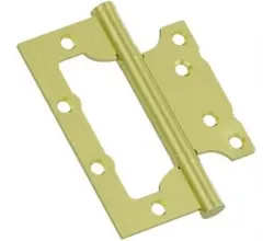 Петля без врезки стальная HFS-1-2B 100*75*2,5 Sgold