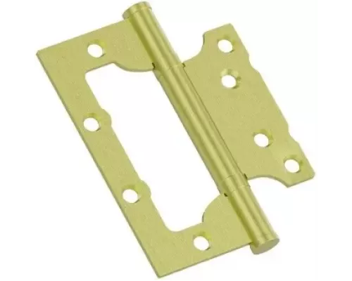 Петля без врезки стальная HFS-1-2B 100*75*2,5 Sgold