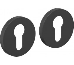 Накладка цилиндровая на круглой розетке Bravo A/Z-5CL SB МатЧерный