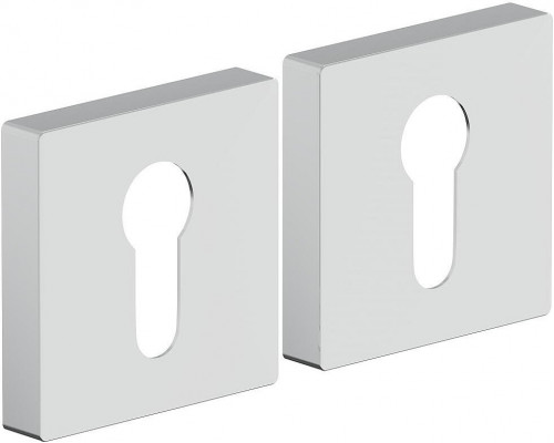Накладка цилиндровая на квадратной розетке Bravo AS-6CL Chrome