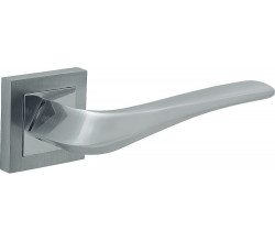 Ручка на квадратной розетке Bravo A-208 SC МатХром (алюм.)