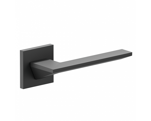 Ручка на квадратной розетке Bravo AS-331 SBlack (алюм.)