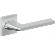 Ручка на квадратной розетке Bravo AS-322 Chrome/5D (алюм.)