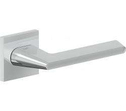 Ручка на квадратной розетке Bravo AS-322 Chrome/5D (алюм.)