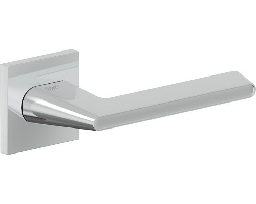 Ручка на квадратной розетке Bravo AS-322 Chrome/5D (алюм.)