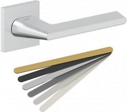 Ручка на квадратной розетке Bravo AS-322 SChrome/7D