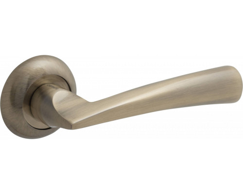 Ручка на круглой розетке Bravo A-480 AB Бронза (алюм.)