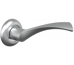 Ручка на круглой розетке Bravo A-423 SC МатХром (пром.)