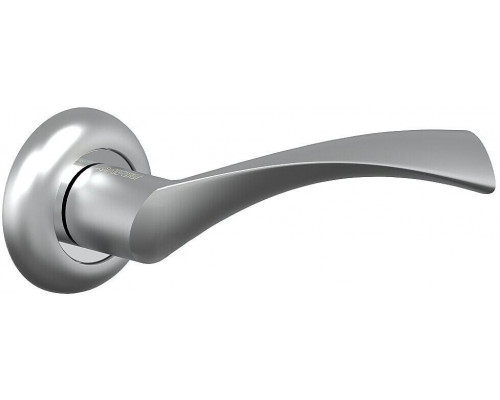 Ручка на круглой розетке Bravo A-423 SC МатХром (пром.)