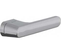 Ручка на овальной розетке System Akik HA202RO16 CR Хром