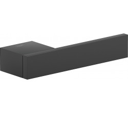 Ручка на прямоугольной розетке Bravo ZS2-390 SBlack (алюм.)