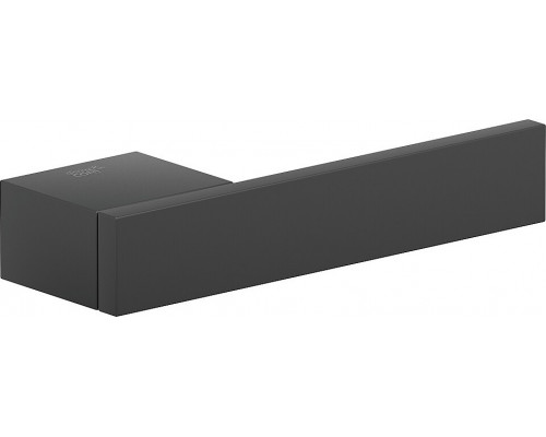 Ручка на прямоугольной розетке Bravo ZS2-390 SBlack (алюм.)