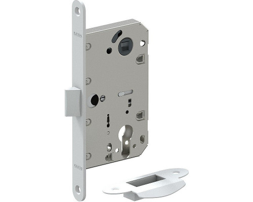 Замок с пластиковым язычком Bravo P-3-CL W Белый (пром.)