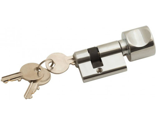 Цилиндр ключ/фиксатор Bravo СT BF-43-17/26 C Хром (Латунь, 3 ключа)